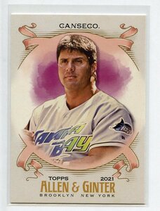 [MLBカード] Jose Canseco 2021 Topps Allen & Ginter #64 Tampa Bay ホセ・カンセコ