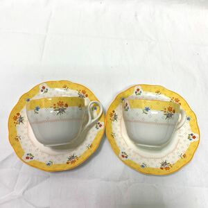 ノリタケ　Noritake　TRUE LOVE　カップ&ソーサー　2客セット トゥルーラヴ NARUMI