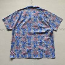 Made in Hawaii ハワイ製 花柄 アロハシャツ 半袖シャツ 2XL_画像2