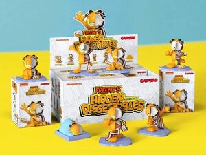 『Dissectibles Garfield』ガーフィールド　半骨分　MIGHTY JAXX ブラインドボックス　6個入り　フィギュア　未開封　送料込み　正規品