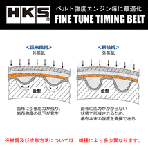 HKS Fine Tune Timing Belt 強化タイミングベルト レガシィツーリングワゴン BH5 EJ206/EJ208 98/06-03/04 24999-AF001_画像6