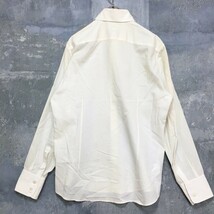 ◆お洒落な逸品◆ヒューゴボス HUGOBOSS ドレスシャツ Yシャツ 長袖シャツ コットン100％ ホワイト M メンズ K66 ｃ2711_画像8