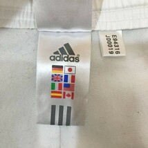 ◆お洒落な逸品◆ADIDAS/アディダス ジャージ サッカー ウィンドブレーカー ナイロンパンツ ホワイト 白 メンズ M ON1971_画像10