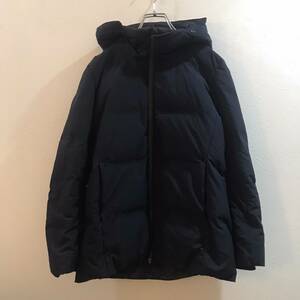  strongest protection against cold regular price 1.6 ten thousand * Uniqlo si-m less down down jacket si-m less down jacket navy navy blue lady's M ON2772