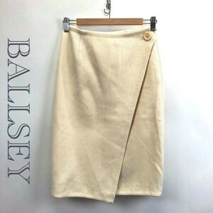 # BALLSEY ball ji. LAP skirt skirt midi height ivory size 34 lady's c1856 K63