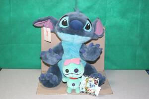  Disney store Stitch &s clamp soft toy 2 body set approximately 16cm,35cm