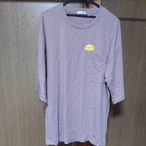 ニコアンド niko and... 新品タグ付き ビッグTシャツ USAコットン
