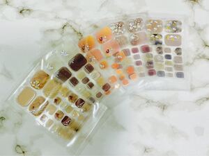 ネイルシール5枚セット フットネイル ⑨