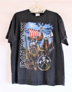 送料無料 ■ IRON MAIDEN Tシャツ ヴィンテージ アイアン・メイデン エディ ロック バンド ツアー ヘビーメタル レターパックライト発送