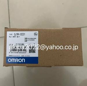 新品★ OMRON オムロン CJ1W-ID231　 プログラマブルコントローラαシリーズ [6ヶ月安心保証]