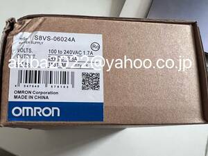 新品 OMRON スイッチング・パワーサプライ S8VS-06024A　[6ヶ月安心保証]