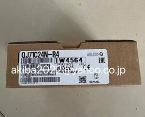 新品★インボイス対応可 MITSUBISHI 三菱 PLC　QJ71C24N-R4 シリアルコミュニケーションユニット保証付き