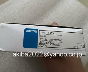 新品★ 10個入り 新品★ OMRON オムロン LY2N 200/220VAC ACパワーリレー【6ヶ月保証】