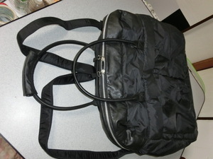 SEQUOIA Sequoia Boston bag tote bag shoulder ..2WAY black insulation waterproof nylon seat size W40xD25xH30cm