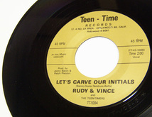 45rpm/ WICKED - RUDY DOZIER - LET'S CARVE OUR INITIALS / 50s,ロカビリー,FIFTIES,60s,WILD,Teen-Time Records,TT-108-A, ＊ MA REPRO_画像3