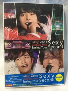 Sexy Zone Spring Tour Sexy Seconds Blue Ray Limited Edition New Nepladed