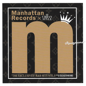 【CD/MIXCD】MANHATTAN RECORDS X URBAN STYLE mixed by DJ KOMORI