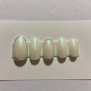 ネイルチップ ハンドメイド 付け爪 ミディアム