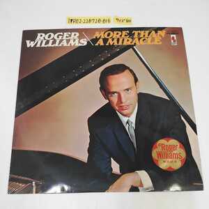 1_▼ LP ROGER WILLIAMS MORE HAN A MIRACLE 赤盤 来日記念 KP-8353 帯なし ライナー無し キズあり ロジャー・ウィリアム