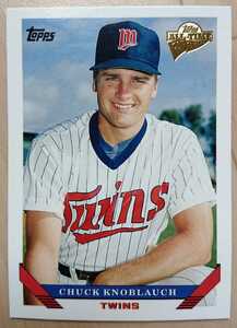 ★CHUCK KNOBLAUCH TOPPS ALL TIME FAN FAVORITES 2005 #5 MLB メジャーリーグ 大リーグ チャック ノブロック MINNESOTA TWINS ツインズ