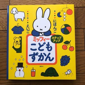 ミッフィーこどもずかん 図鑑ステップアップ 日本語 英語 えをみてことばを覚えよう 子ども図鑑