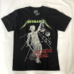 送料無料◆新品未使用◆METALLICA／メタリカ メタル・ジャスティス バンドTシャツ・ロックTシャツ※メンズMサイズ◆