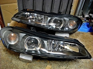  Nissan original S15 Silvia original previous term xenon HID head light left right 