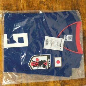 新品未使用　ＪＦＡサッカー日本代表 プレーヤーズTシャツ（#9 岡崎慎司/XSサイズ) O-044-XS