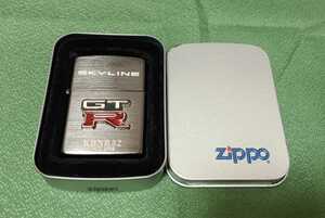 未使用　Zippo/ジッポー GT-R スカイライン KBNR32 ライター　1997年製　SKYLINE