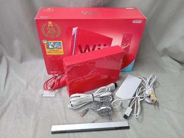 人気デザイナー  モデル マリオ　25th RVL-S-RAAV Wii Nintendo 家庭用ゲーム本体