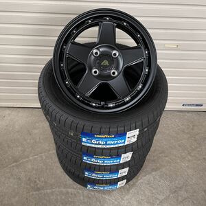 FENICE XC5◆グッドイヤーRVF02◆165/65R14◆スズキ　ハスラー　フレアクロスオーバー　上げバン　5J+45 100-4H