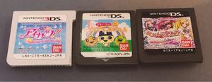 3DS DS ソフトまとめ アイカツ シンデレラレッスン スイートプリキュア メロディコレクション たまごっちのプチプチおみせっち