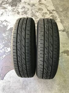 D19 ブリヂストン NEXTRY ネクストリー　175/70R14 フィット　キューブ　アクシオ　などに　中古2本