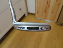 PING G2 TESS PUTTER TYPE-L 33inch BLACK / ピン Ｇ２ テス Ｌ字パター ３３インチ 黒 【希少/良品】_画像2