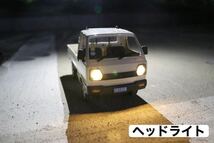 国内発送 バッテリー2本 CXD D12mini WPL D12 mini ラジコンカー 軽トラック RC 1/16 2.4G RWD RTR ドリフト スズキ キャリー SUZUKI CARRY_画像3