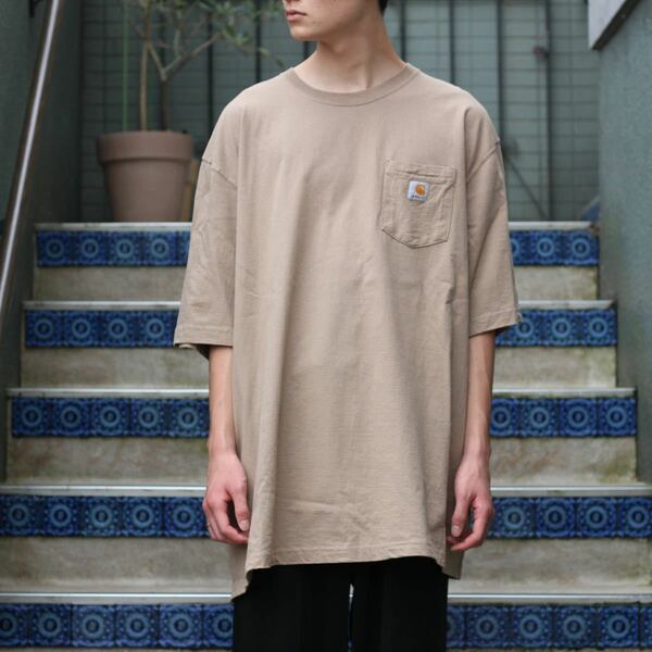 USA VINTAGE Carhartt LOGO POCKET T SHIRT/アメリカ古着カーハートロゴポケットTシャツ