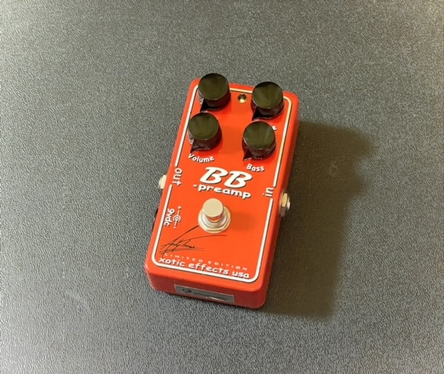 ♪初期 限定モデル♪ XOTIC BB PREAMP BBP-AT Andy Timmons エキゾ