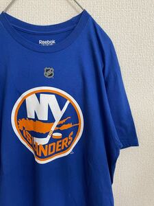 NHL ニューヨーク アイスランダース　Tシャツ　リーボック