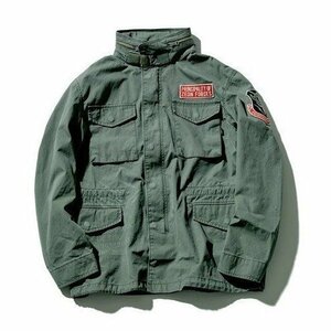 S размер strict-g × alpha Industries M-65 Полевая куртка "Мобильный костюм Gundam" "Zeon Army Lamba Ral Corps"