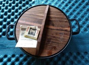 南部鉄器 鉄鍋 すき焼き鍋 餃子鍋 岩鋳 元箱証明書付き