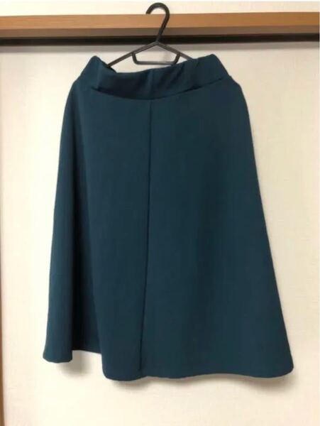 【ほぼ未使用】アベイル MIRACLE CLOSET フレアスカート グリーン