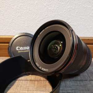 CANON ZOOM LENS EF 17-40mm f4 L 完動品 Canon ULTRASONIC キャノン ウルトラソニック Lレンズ