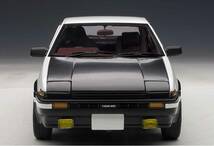 新品未開封 1/18 ダイキャスト AUTOart トヨタ スプリンタートレノ AE86 頭文字 イニシャルD コミックバージョン 藤原拓海_画像4