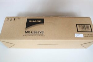 シャープ　純正　デベロッパーカートリッジ　ブラック　MX-C38JVB　未使用　