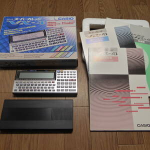 CASIO VX-4 メモリ 64KB ポケットコンピュータ (ポケコン FX-870P 32KB + RAM Pack 32KB 相当)