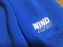 即決!!青XL 初期ロゴ WIND AND SEAスウェット WDSウィンダンシー SEA(small)SWEAT オーバーサイズ/パーカーHOODIEプルオーバーPULLOVER_画像3