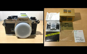 ○幻の新品！！ NIKON FG-20 カメラボディ 箱/取扱説明書 FG20 ニコン カメラ 動作確認済み 超極美品 外観無傷完品！！