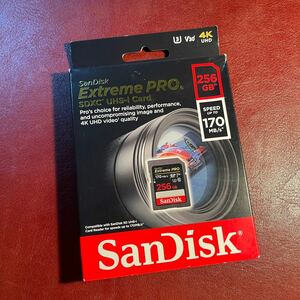 SanDisk サンディスク Extreme Pro SDXC 256GB カード UHS-I V30 4K