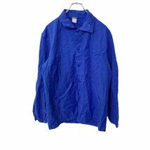 SONORCO ワークシャツ XLサイズ程度 ビッグサイズ ブルー 古着卸 アメリカ仕入 t2204-3308_画像1