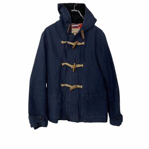 GANT Rugger ダッフルコート Lサイズ ガントラガー ビンテージ ネイビー 裏地チェック 古着卸 アメリカ仕入 t2109-3887